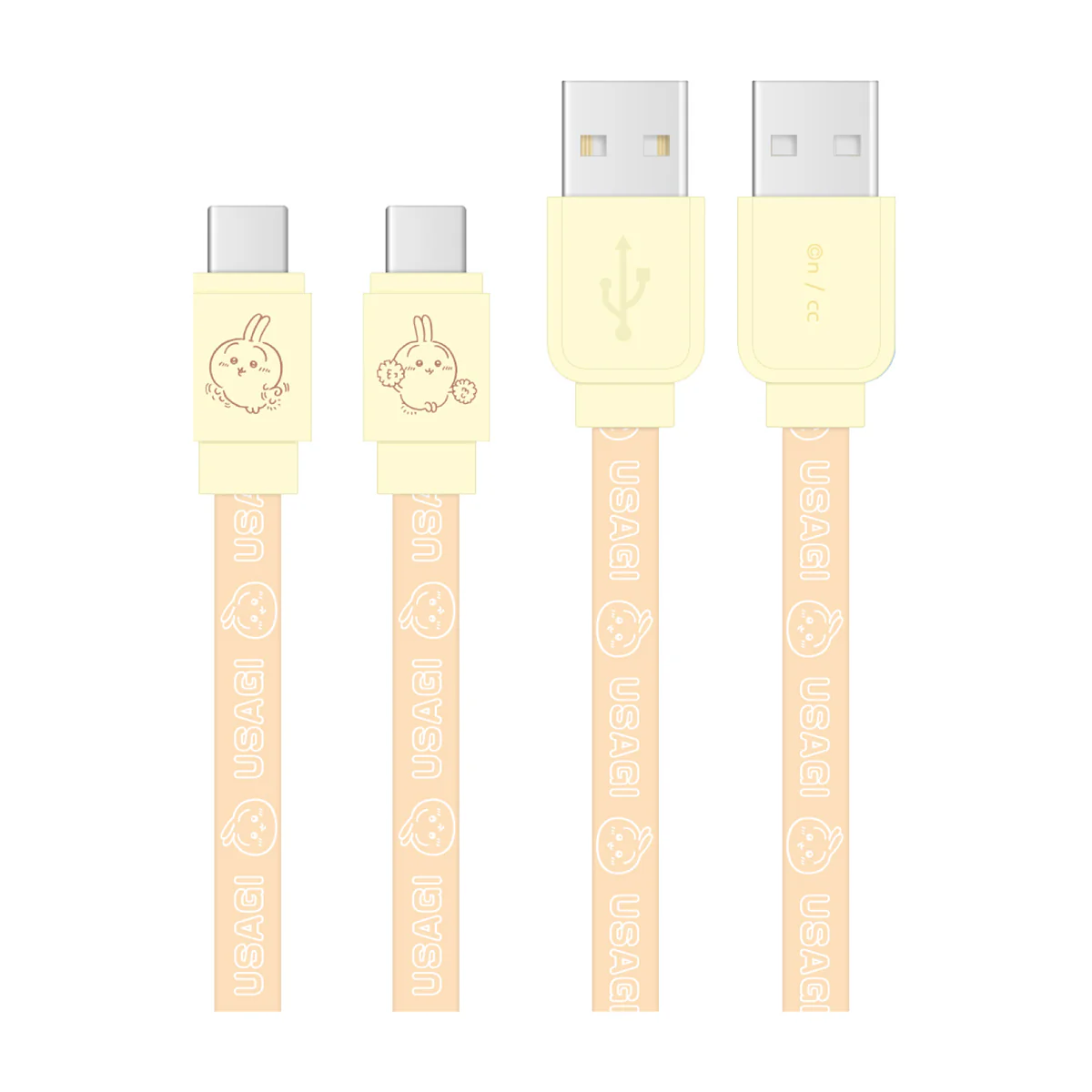 ちいかわ USB Type-C対応 同期＆充電ケーブル（うさぎ） - Image 4