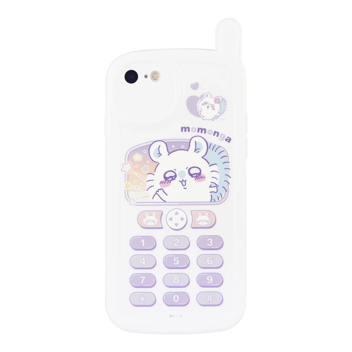 ちいかわ iPhone対応 レトロガラケー風ケース（モモンガ） - Image 4