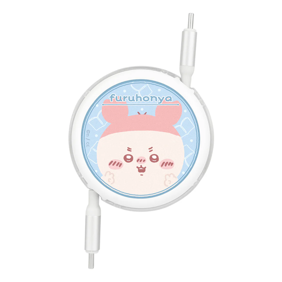 ちいかわ PD60W対応 USB2.0リール式Type-Cケーブル(古本屋)