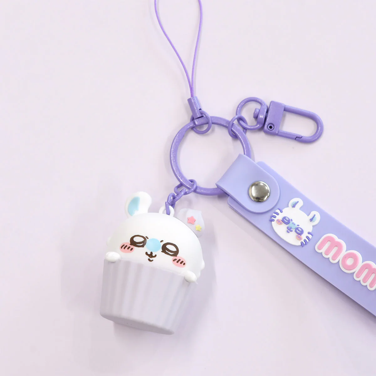 ちいかわ 3Dマスコット付きハンドストラップ（モモンガ） - Image 3