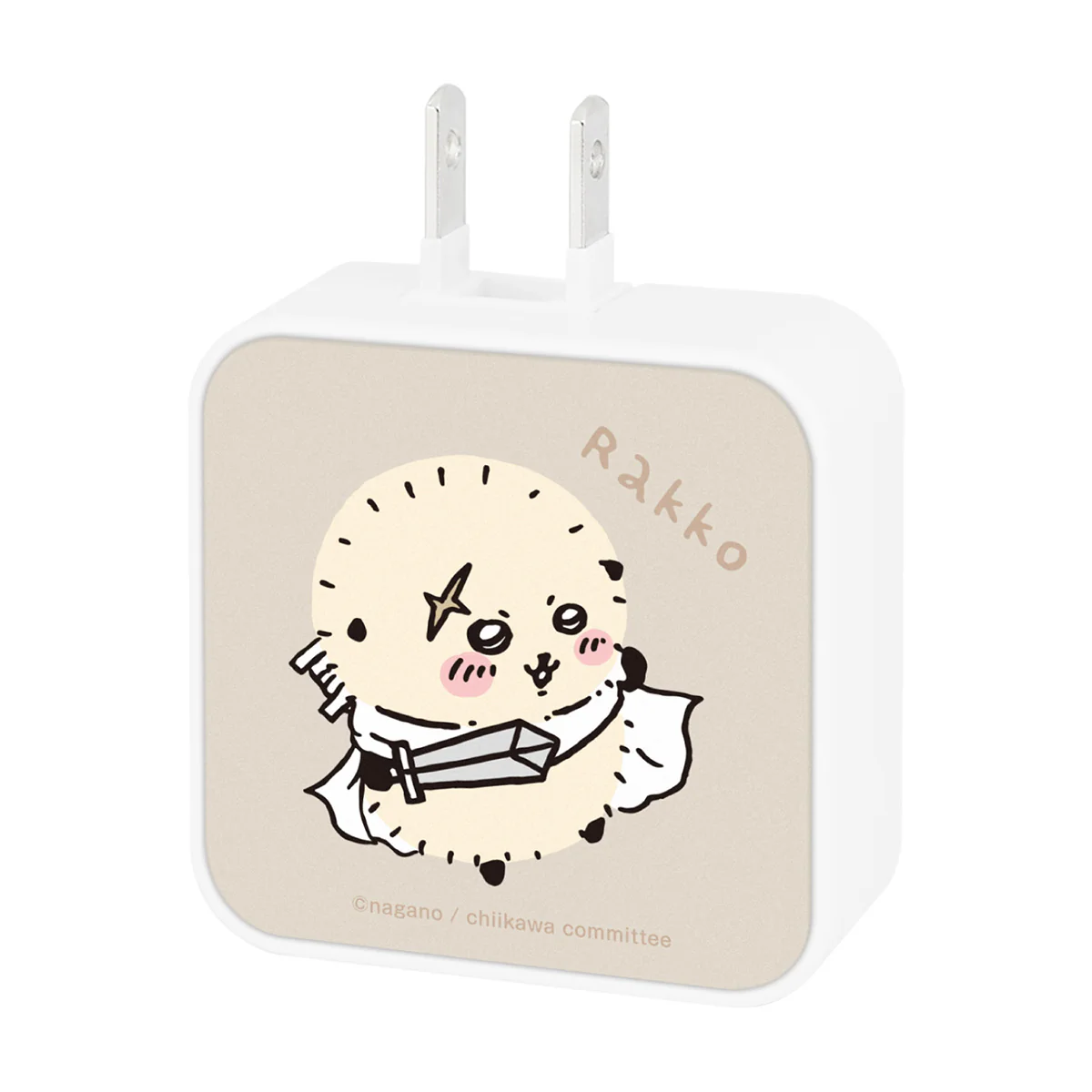 ちいかわ USB/USB Type-C ACアダプタ（ラッコ） - Image 2