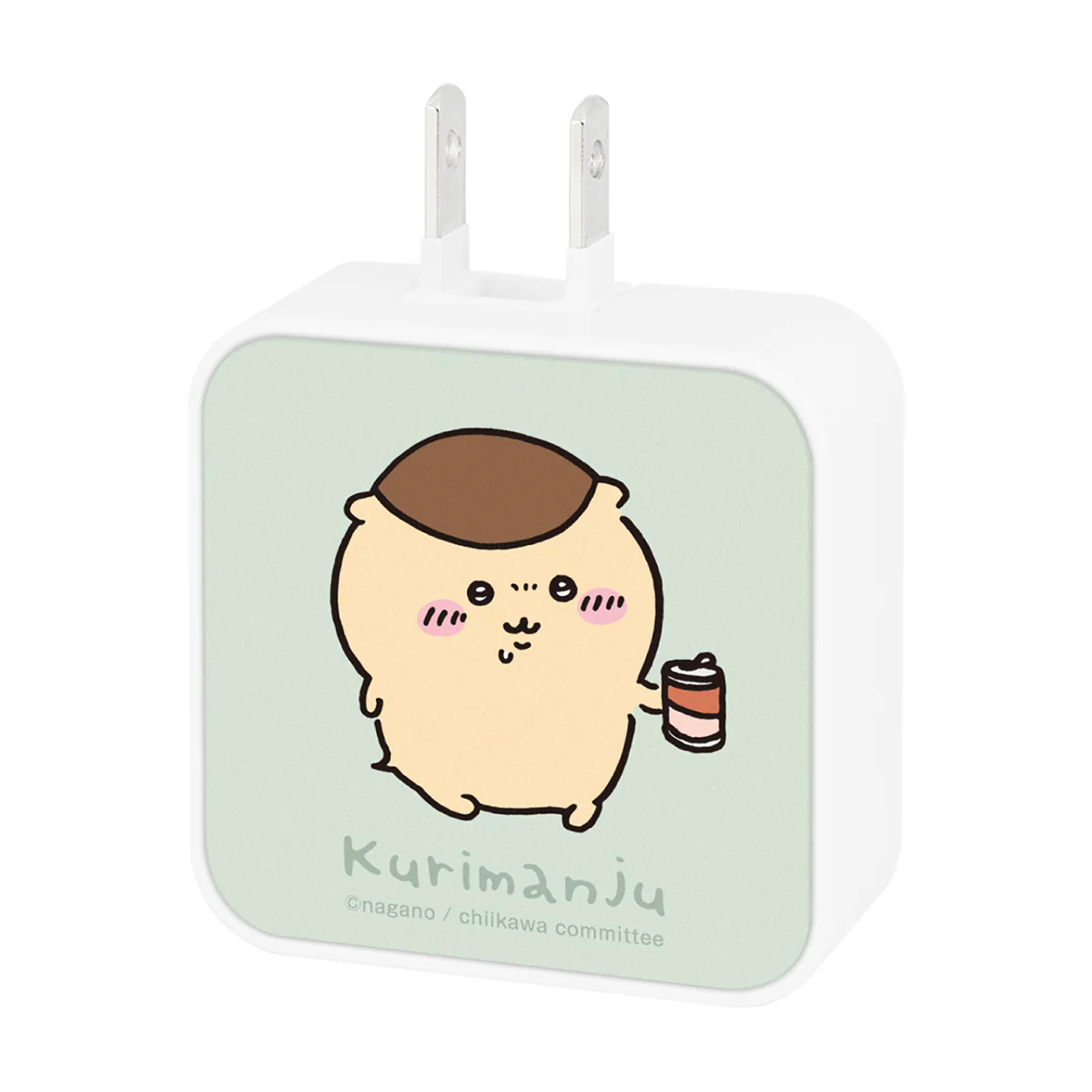 ちいかわ USB/USB Type-C ACアダプタ（くりまんじゅう） - Image 2