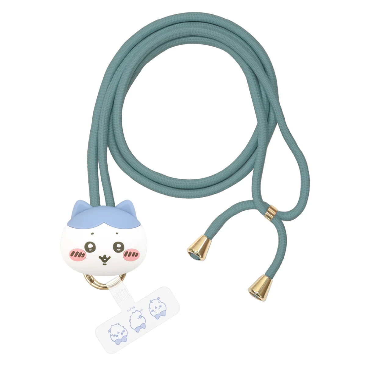 ちいかわ マルチリングプラス マスコットストラップ（ハチワレ） - Image 4