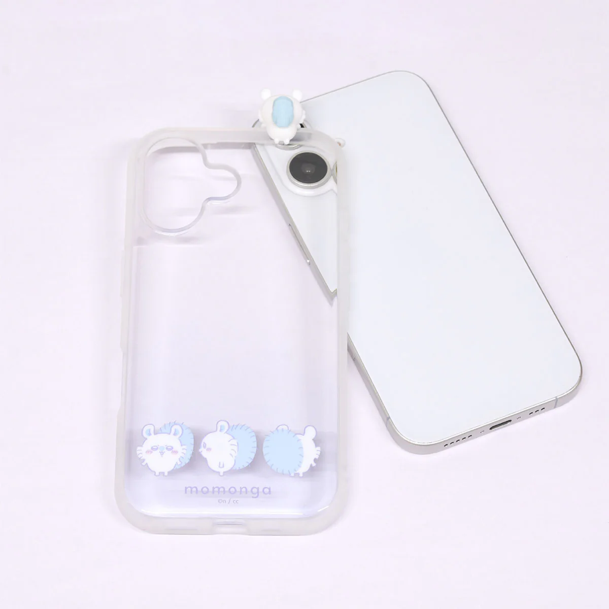 ちいかわ フレーム IIIIfit Clear iPhone16対応ケース（モモンガ） - Image 2
