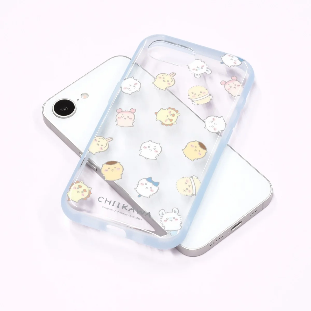 ちいかわ IIIIfit Clear iPhone16e対応 ケース（総柄） - Image 2
