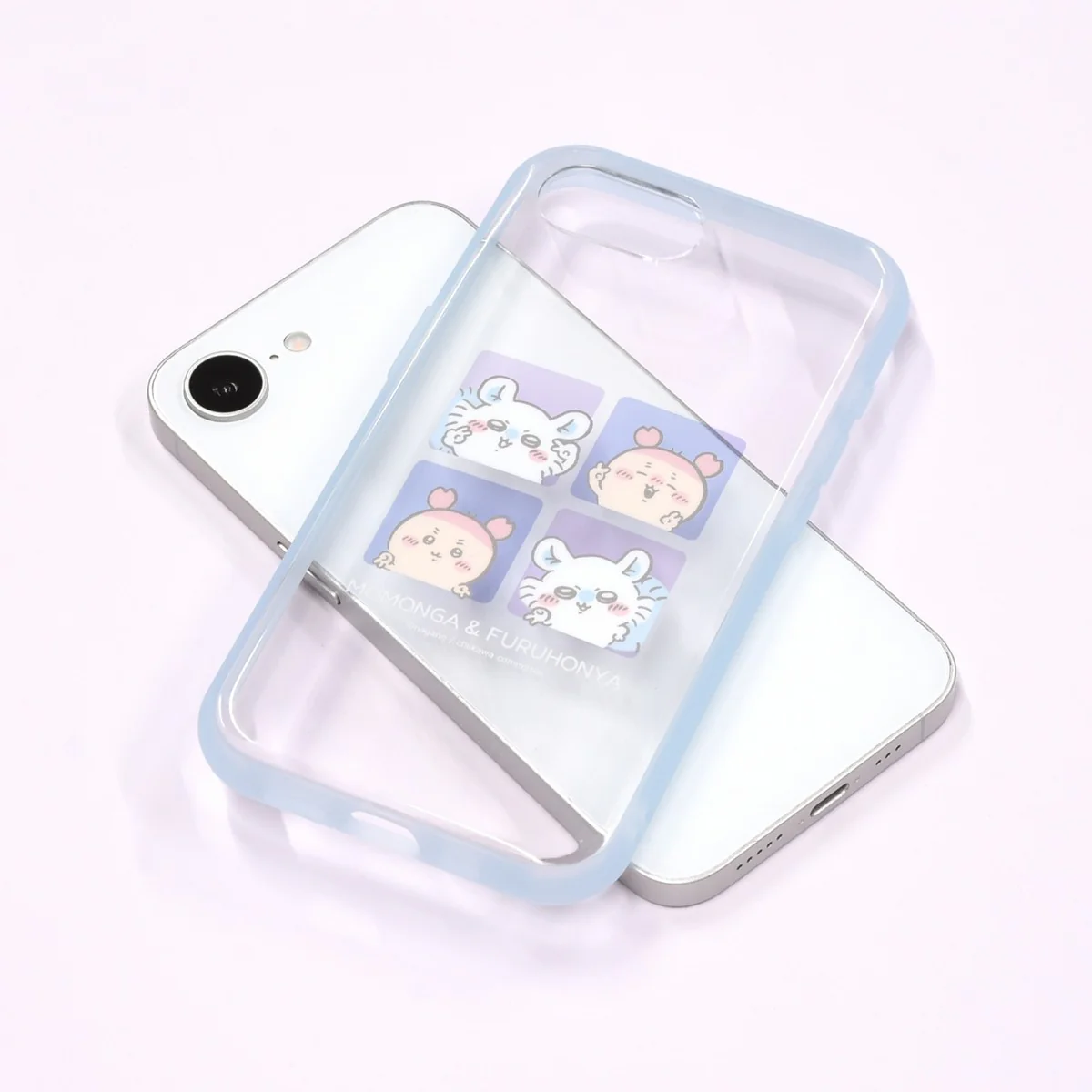ちいかわ IIIIfit Clear iPhone16e対応 ケース（モモンガ＆古本屋） - Image 2