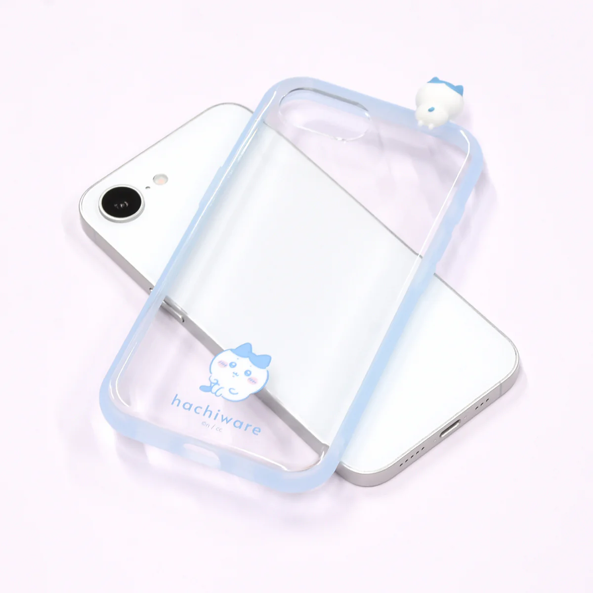 ちいかわ フレーム IIIIfit Clear iPhone16e対応ケース（ハチワレ） - Image 3
