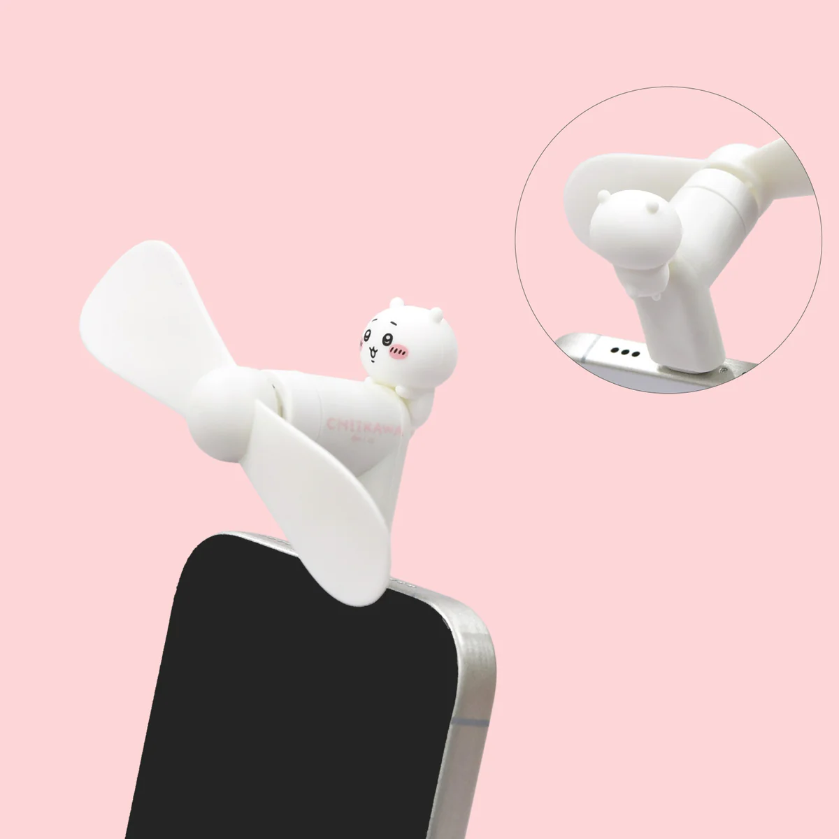 ちいかわ コネクタ付きミニクールファン Lightning（ちいかわ） - Image 3