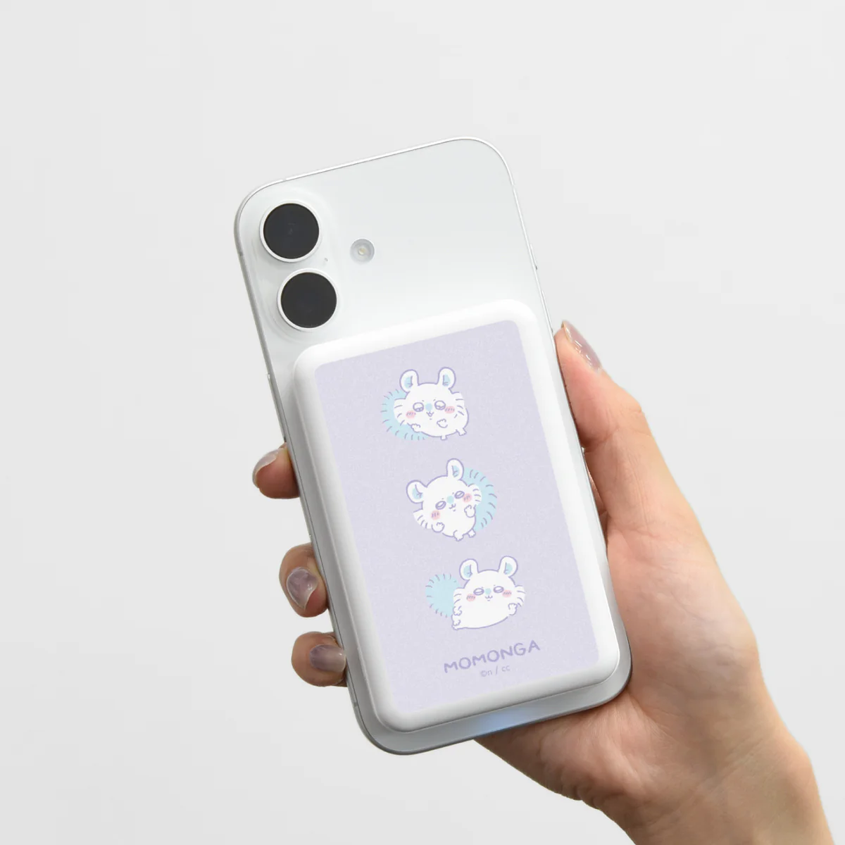 ちいかわ MagSafe対応 ワイヤレスリチウム充電器 5000mAh（モモンガ） - Image 2