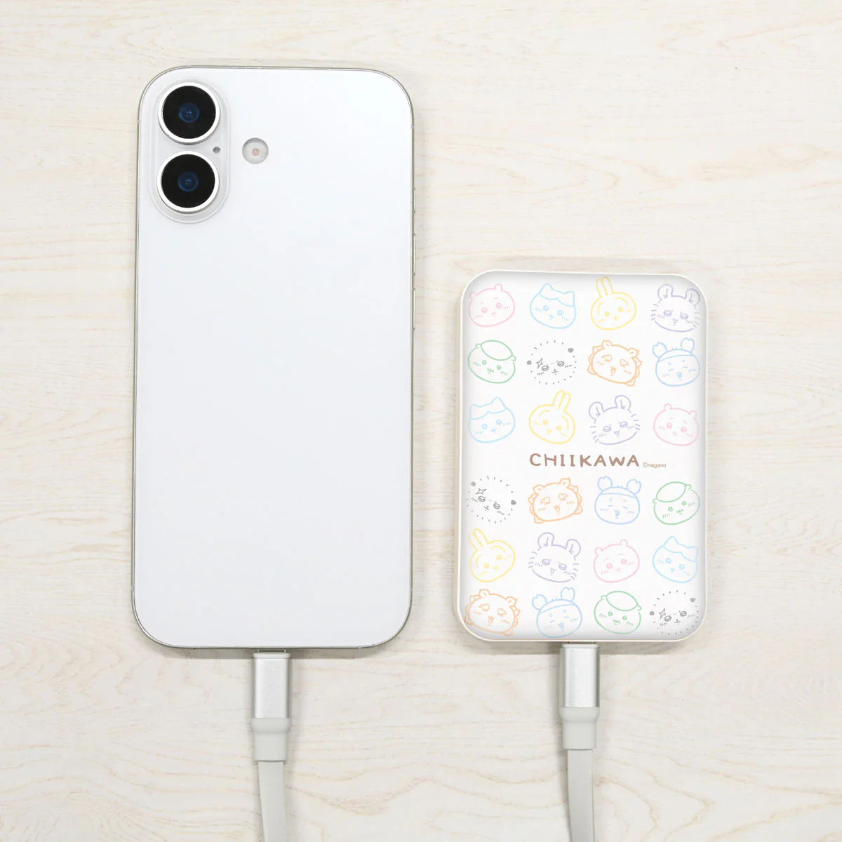 ちいかわ MagSafe対応 ワイヤレスリチウム充電器 5000mAh（フェイス） - Image 5