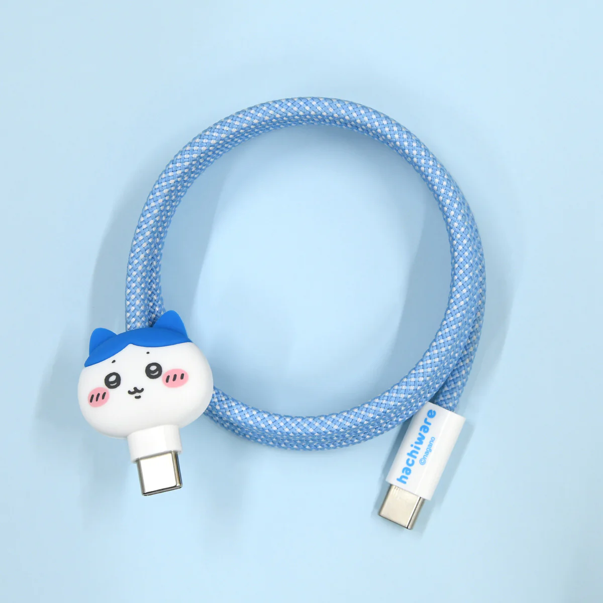 ちいかわ PD60W対応 USB2.0 Type-C マスコットマグネットケーブル（ハチワレ） - Image 3