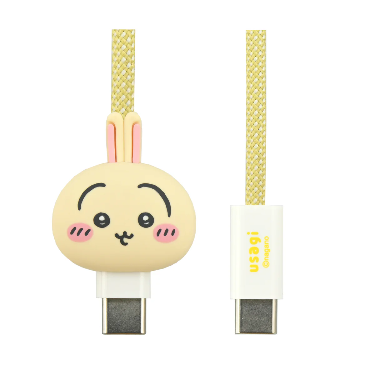 ちいかわ PD60W対応 USB2.0 Type-C マスコットマグネットケーブル（うさぎ） - Image 4
