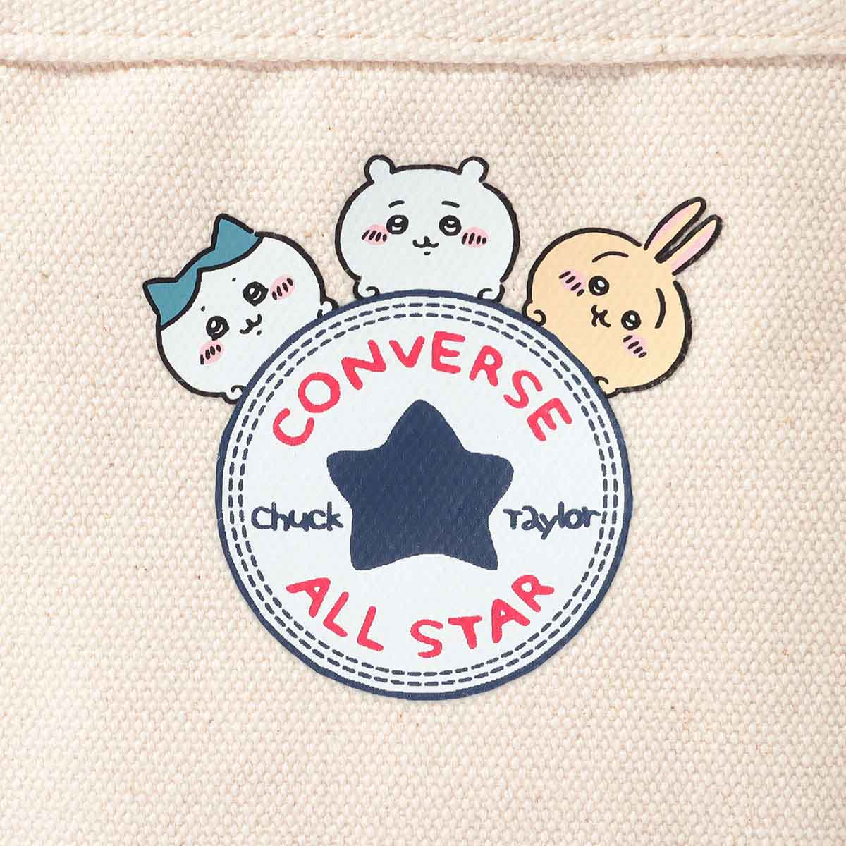ちいかわ×コンバース キャンバストートバッグS（ベージュ） - Image 6