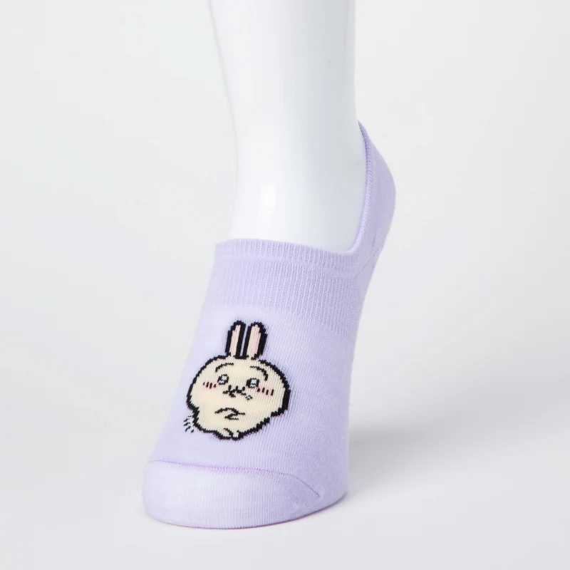 ちいかわ ココピタ スニーカー丈（うさぎ腕組み） - Image 3