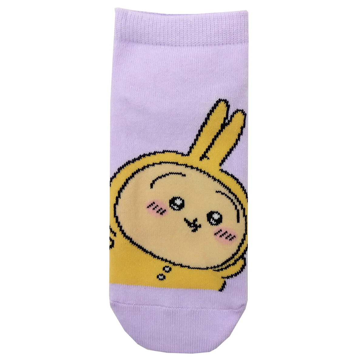ちいかわ スニーカー丈ソックス（うさぎループパジャマ） レディース用 - Image 3