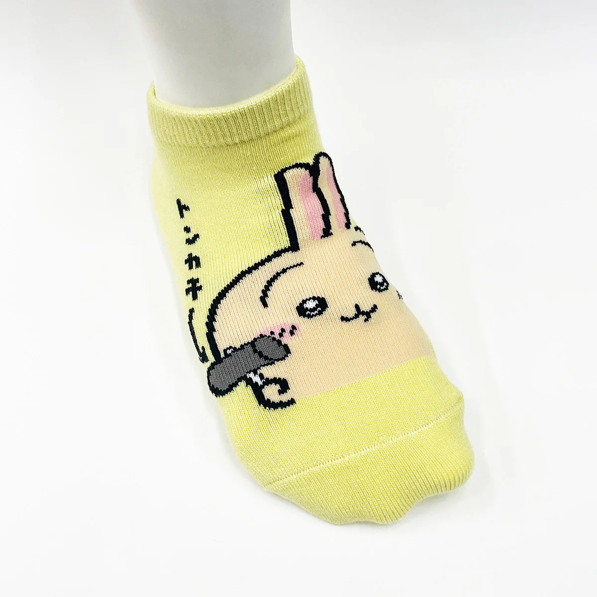 ちいかわ スニーカー丈ソックス（うさぎループ） キッズ用 - Image 4