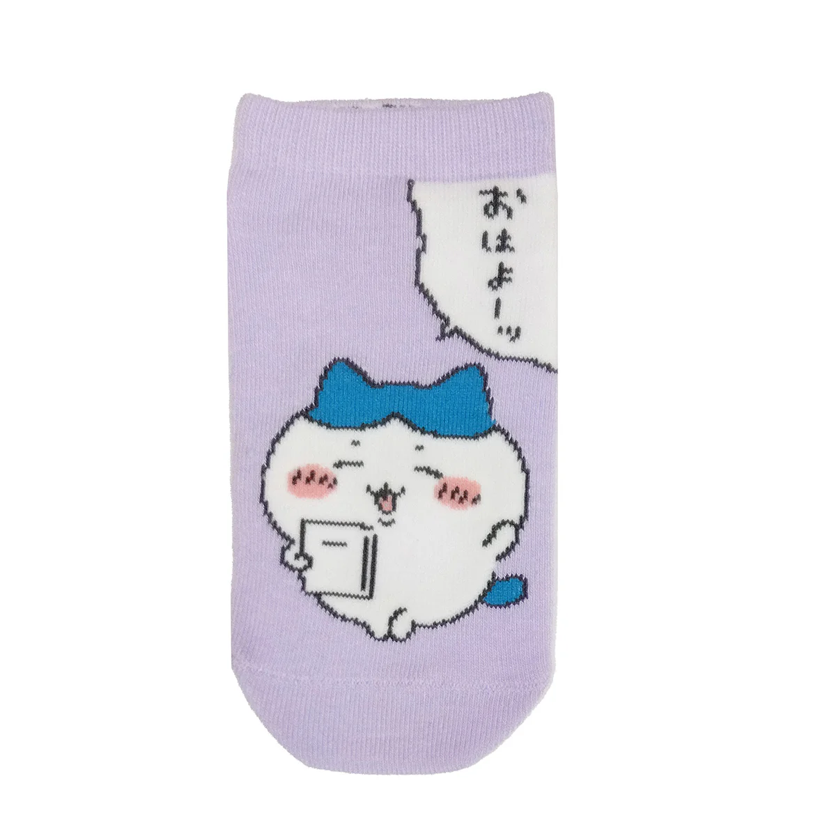 ちいかわ スニーカー丈ソックス（ハチワレおはよ） キッズ用 - Image 3