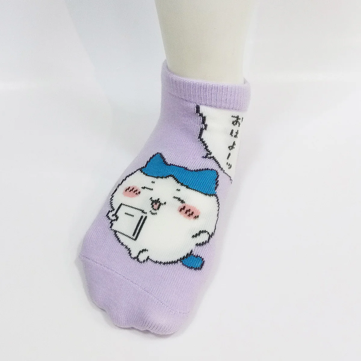 ちいかわ スニーカー丈ソックス（ハチワレおはよ） キッズ用 - Image 4