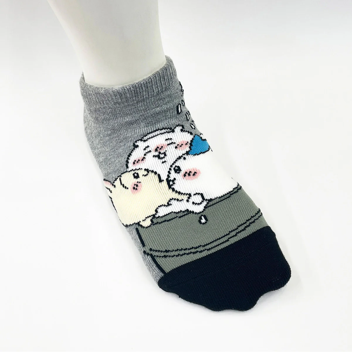 ちいかわ スニーカー丈ソックス（お風呂） キッズ用 - Image 4