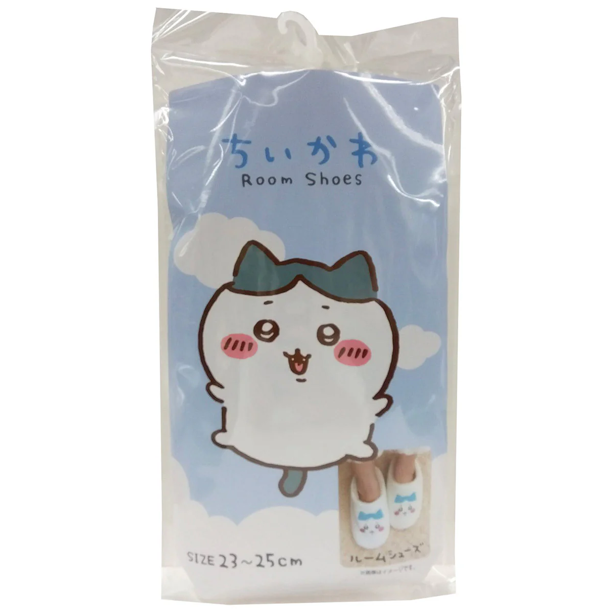 ちいかわ もこもこルームシューズ（ハチワレ） レディース用 - Image 4