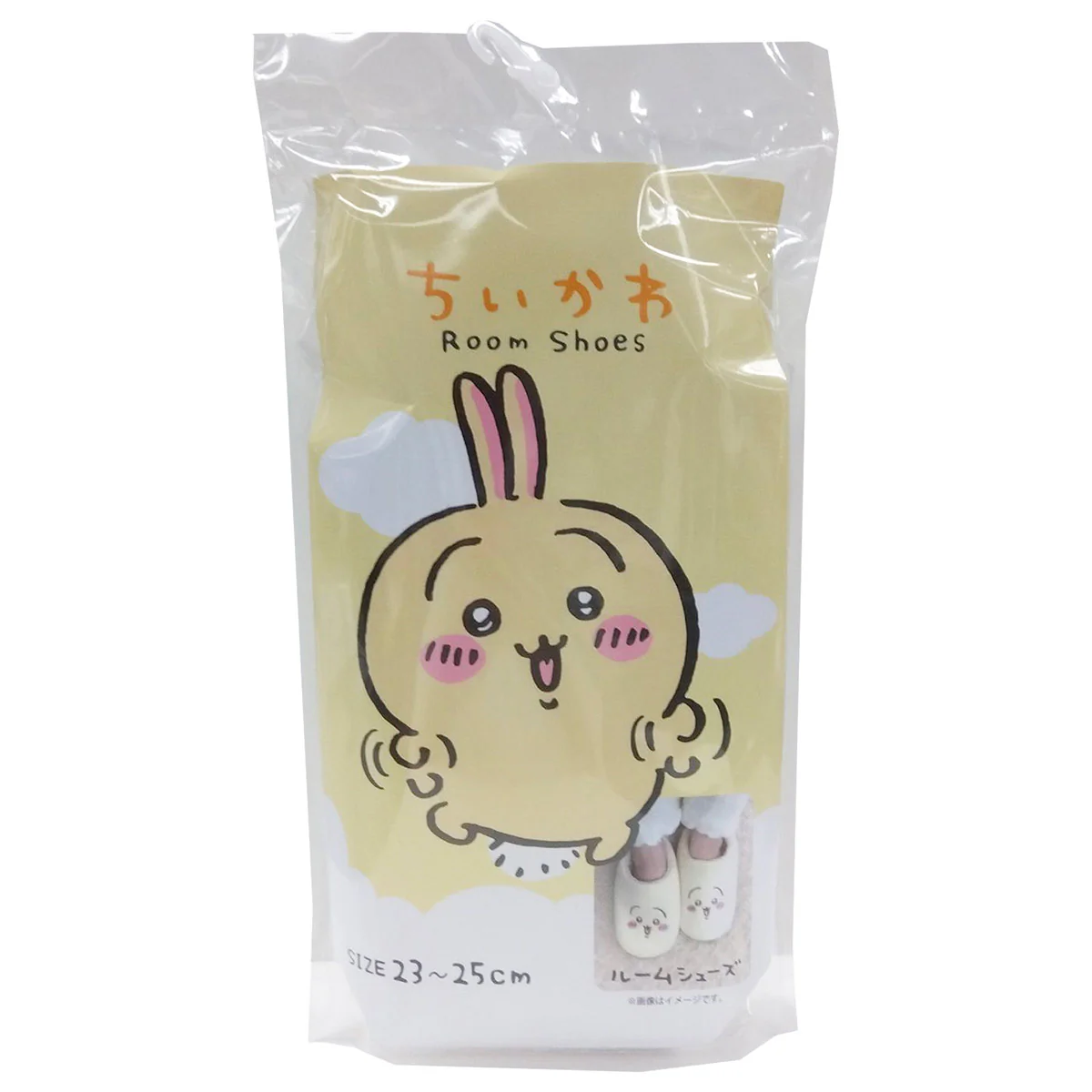 ちいかわ もこもこルームシューズ（うさぎ） レディース用 - Image 4