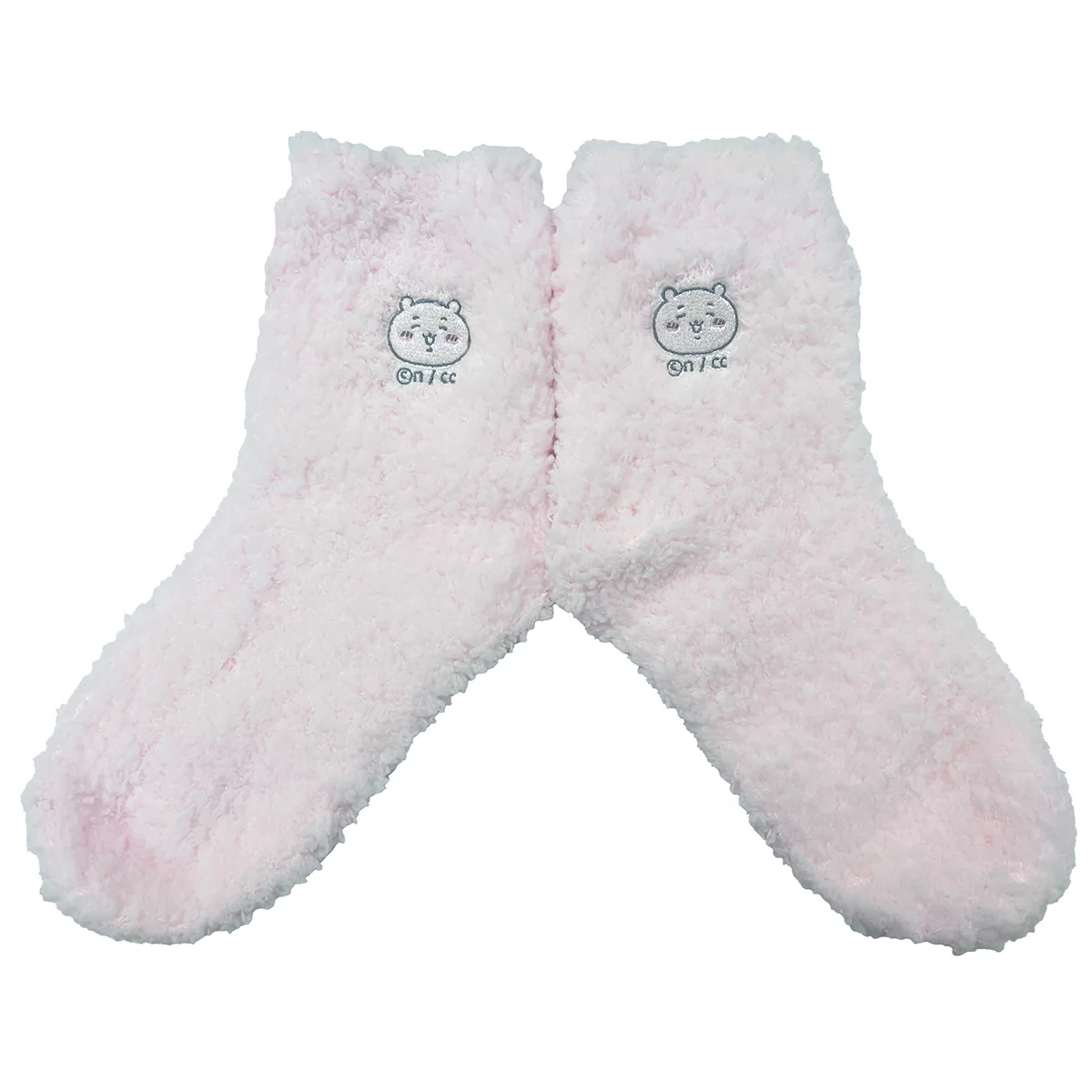 ちいかわ もこもこクルーソックス（ちいかわ ピンク） レディース用 - Image 3
