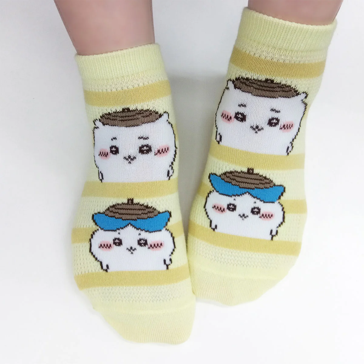 ちいかわ メッシュスニーカー丈ソックス(ちいかわハチワレどんぐり) レディース用 - Image 2