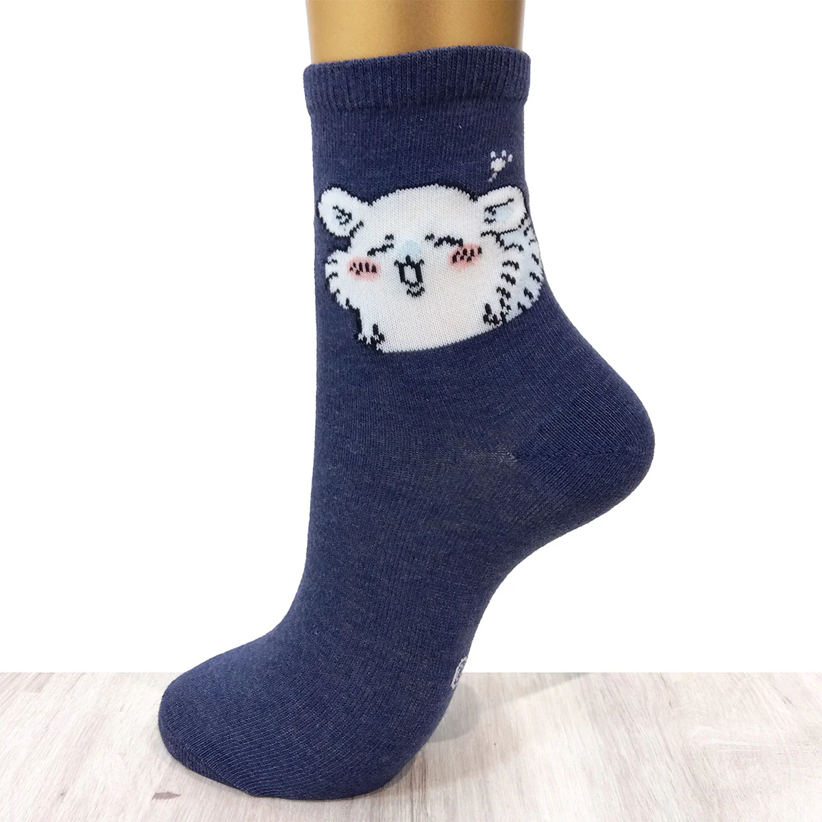 ちいかわ クルーソックス（モモンガあくび） レディース用 - Image 3