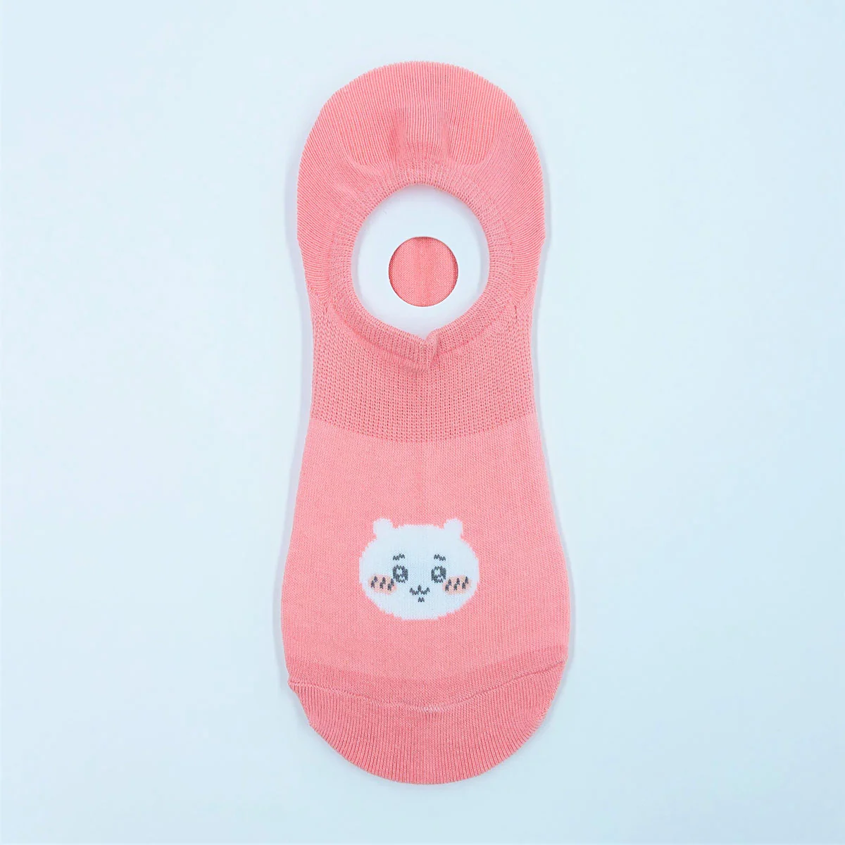 ちいかわ ココピタ スニーカー丈（ちいかわ サーモンピンク） - Image 4