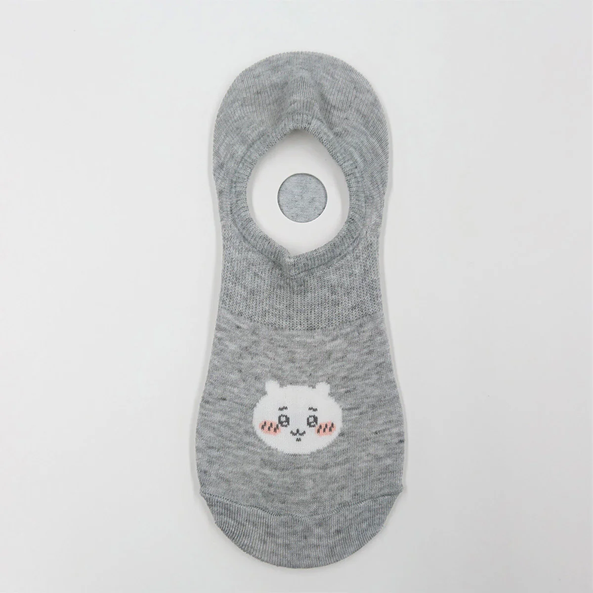 ちいかわ ココピタ スニーカー丈（ちいかわ ライトグレー） - Image 4