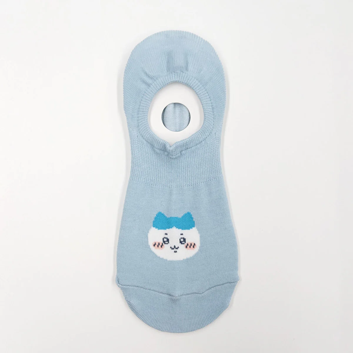 ちいかわ ココピタ スニーカー丈（ハチワレ サックス） - Image 4