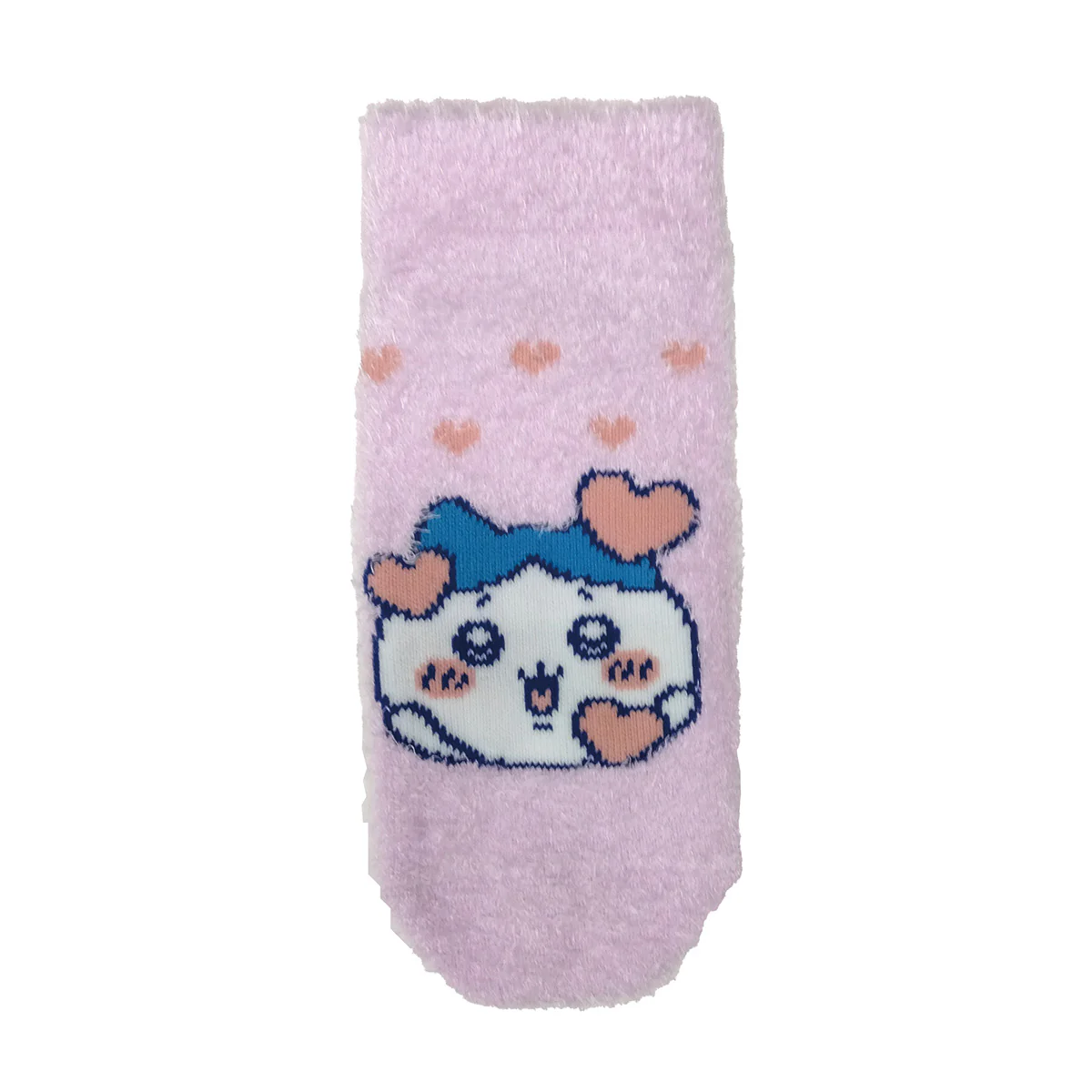 ちいかわ もこもこスニーカー丈ソックス（ハチワレハート ピンク） キッズ用 - Image 3