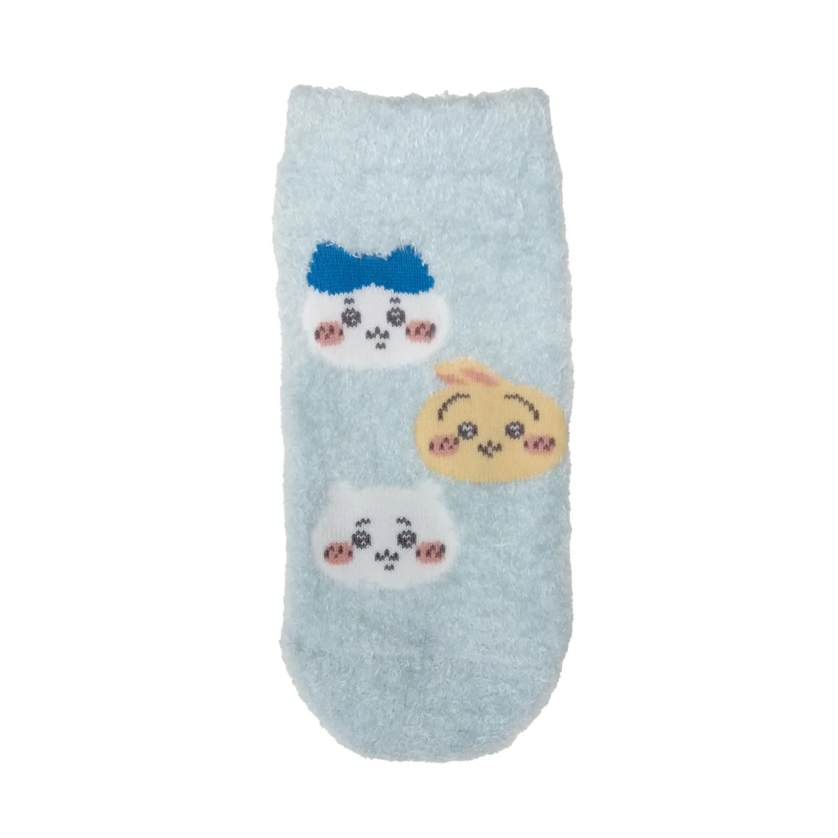 ちいかわ もこもこスニーカー丈ソックス（おかお ミント）キッズ用 - Image 3