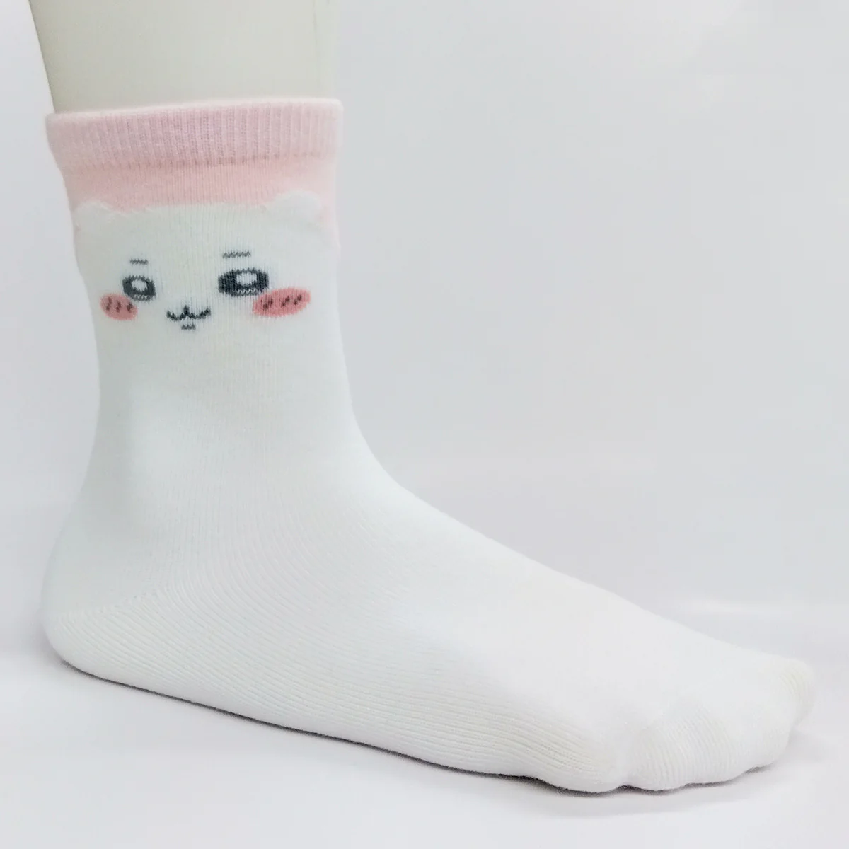 ちいかわ クルーソックス（ちいかわフェイス） - Image 4