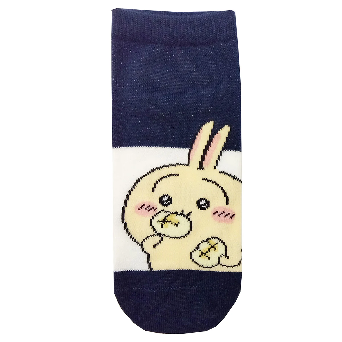 ちいかわ スニーカー丈ソックス（うさぎチャーシュー） レディース用 - Image 3