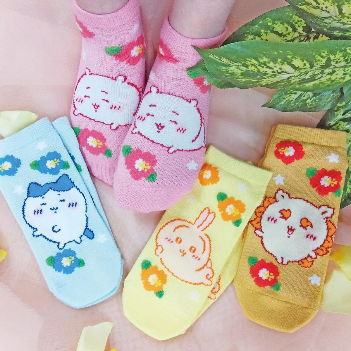 ちいかわ メッシュスニーカー丈ソックス（ちいかわ・アロハ） - Image 4