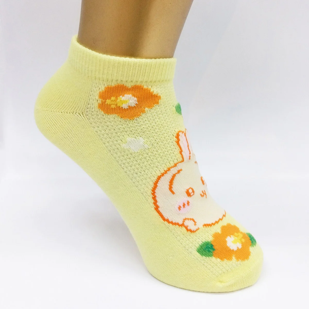 ちいかわ メッシュスニーカー丈ソックス（うさぎ・アロハ） - Image 10