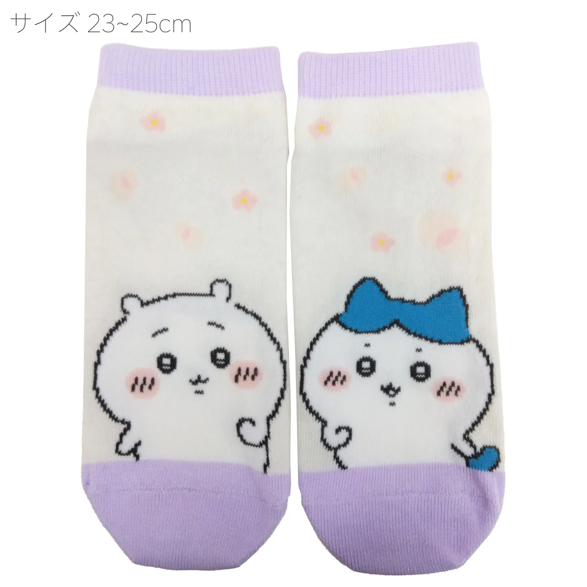 ちいかわ スニーカー丈ソックス（ちいかわハチワレ左右） - Image 4