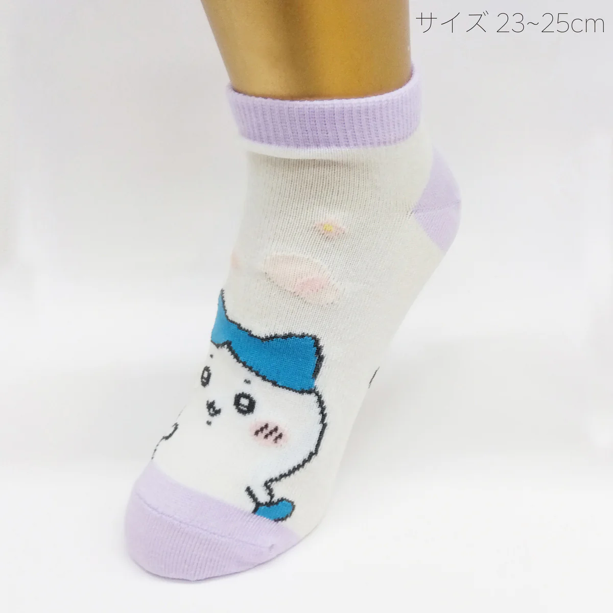 ちいかわ スニーカー丈ソックス（ちいかわハチワレ左右） - Image 6