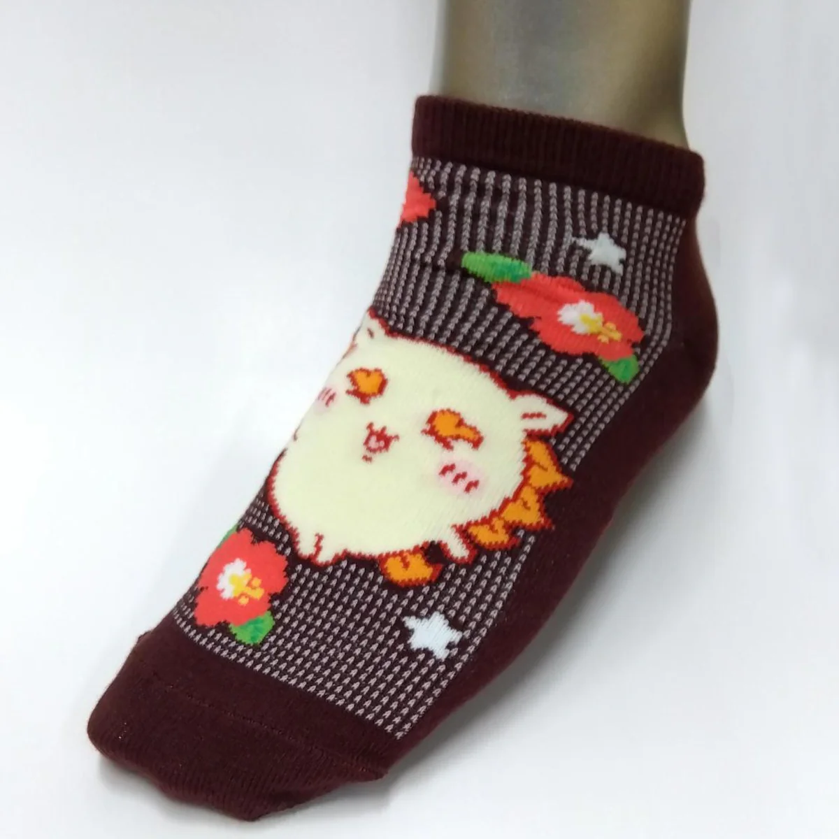 ちいかわ メッシュスニーカー丈ソックス（シーサー・アロハ）メンズ用 - Image 2