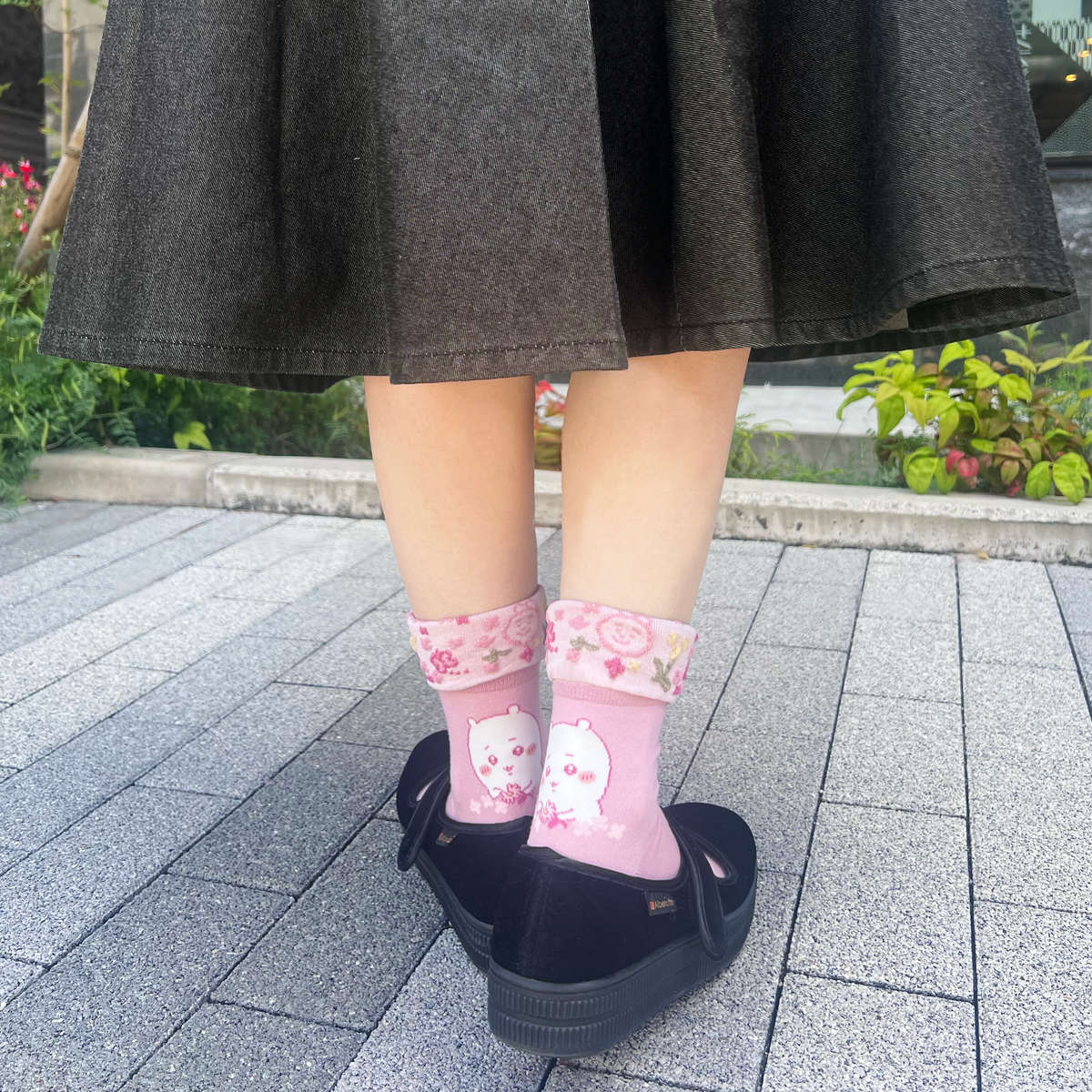 ちいかわ 折返しクルーソックス（ちいかわ）レディース用 - Image 8