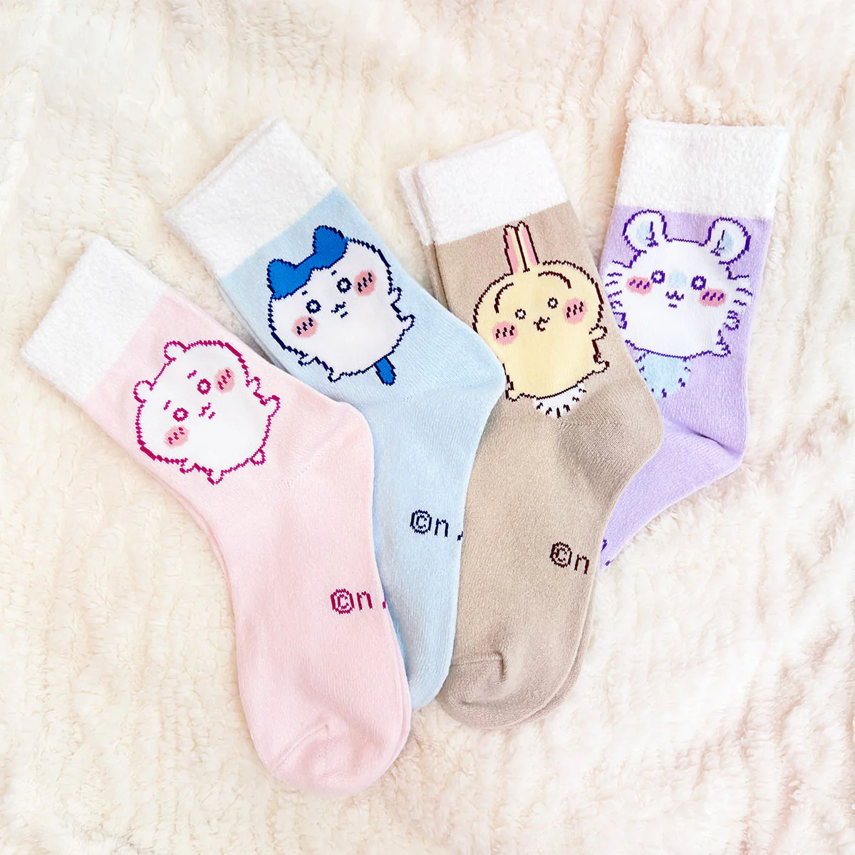 ちいかわ トップモールタム クルーソックス（ちいかわ） レディース用 - Image 3