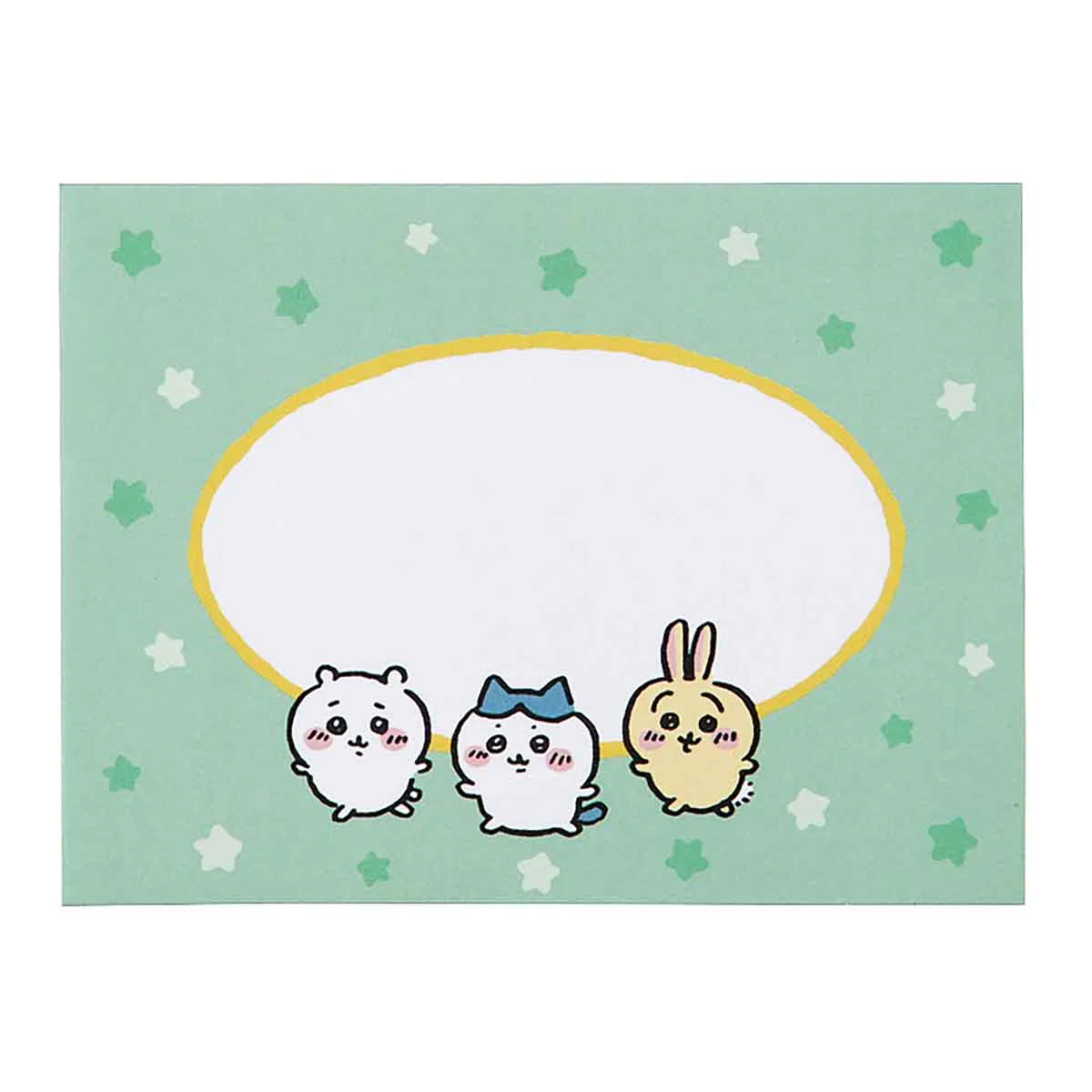 ちいかわ ミニグリーティングカード（誕生日祝い・走るちいかわたち） - Image 4