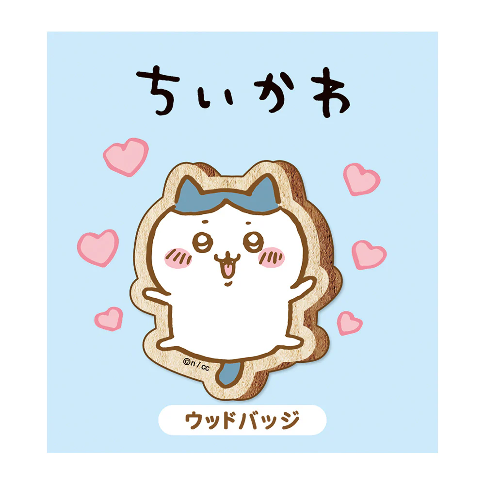 ちいかわ ウッドバッジ（ハチワレ） - Image 3