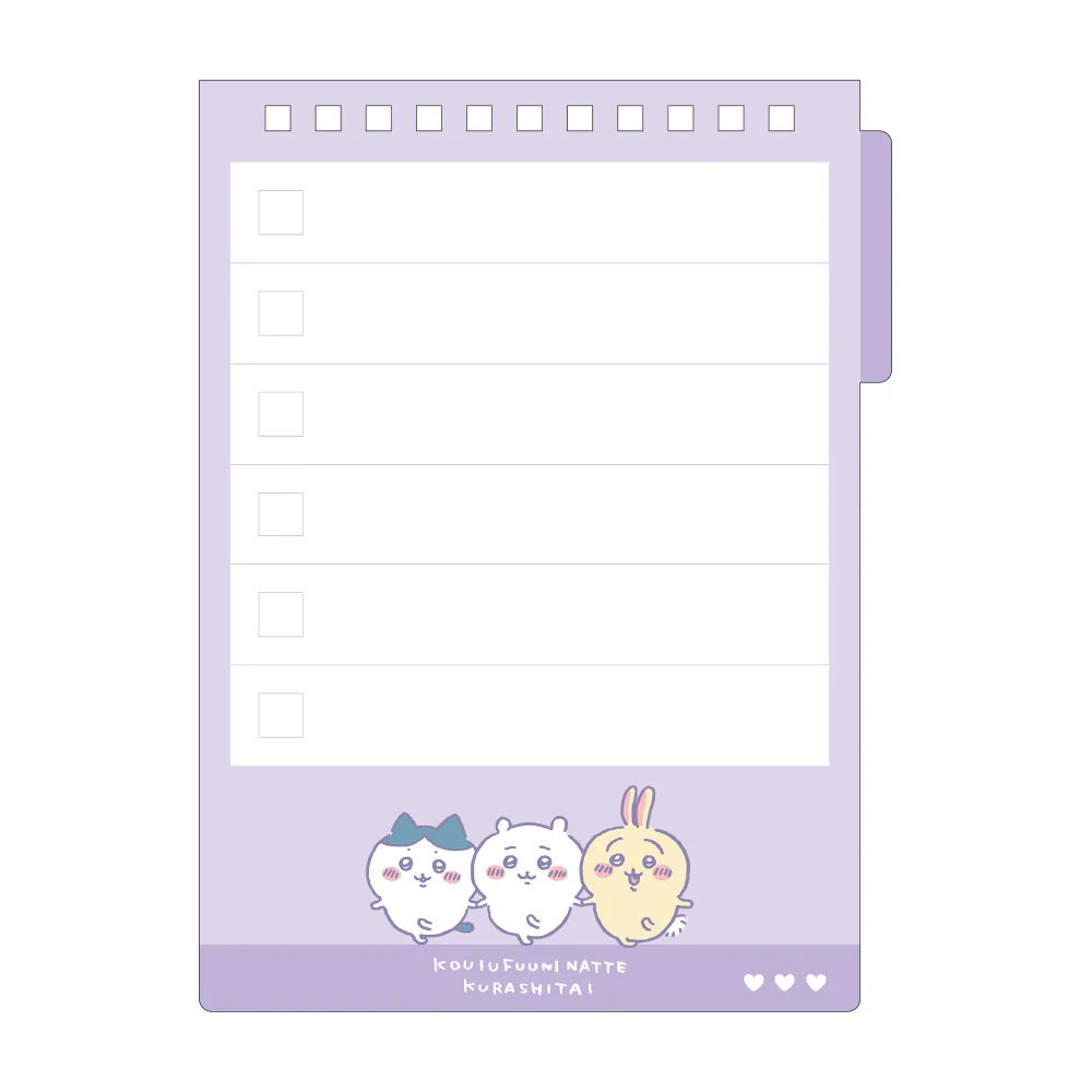 ちいかわ ホワイトボードメモ（パープル） - Image 3