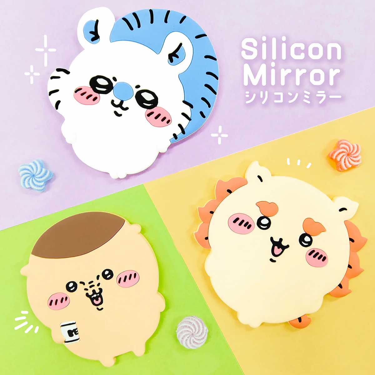 ちいかわ シリコンミラー（くりまんじゅう） - Image 2