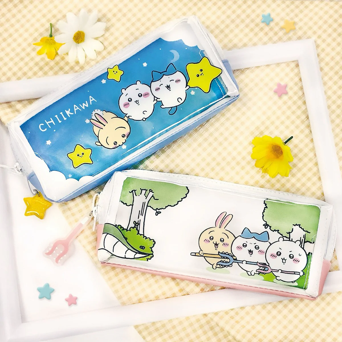 ちいかわ ツインファスナーペンケース（討伐） - Image 2
