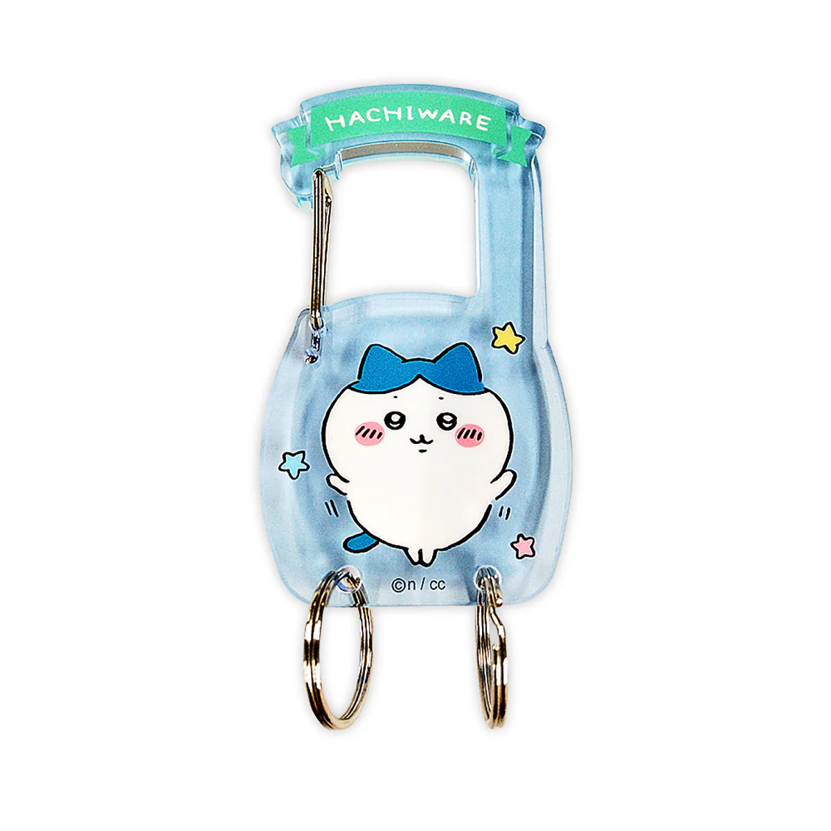 ちいかわ カラビナキーホルダー(ハチワレ) - Image 3