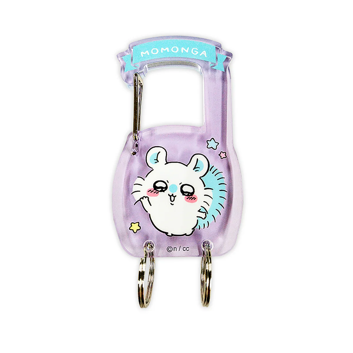 ちいかわ カラビナキーホルダー（モモンガ） - Image 3