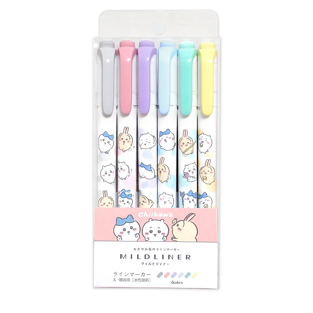 ちいかわ マイルドライナー6色セット2 - Image 3